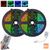 RGB LED Strip Light - 44 Key Remote Control and IR Controller