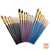 All-in-one Painting Brushes - Nylon Combination Set