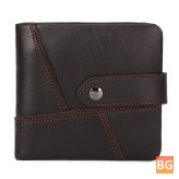 Coin Wallet Men's - Wallet with Coin Clip and Slot for Cash, Credit Cards, IDs, etc