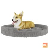 Puppy Bed 70x55x23 cm plush gray