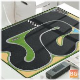 Turbo Racing 1/76 RC Car Race Track Map Table Scene Mat - Vehicles Parts