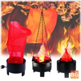 Flame Lamp Christmas Projector