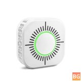 433MHz Wireless Smoke Detector - Security Alarm Protection for Home Automation
