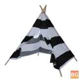 1.35M Teepee Tent for Kids - Cotton Canvas