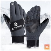 X-TIGER Winter Cycling Gloves with Touch Screen and Anti-slip