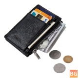 RFID Blocking Wallet - Thin, Faux Leather