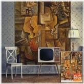 Roller Blinds - Painting Background - Home Decor - Window Curtain