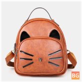 Date Outdoor Backpack with a Cat Pattern Design