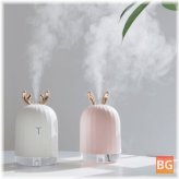 Humidifier for Home Office - White Deer / Pink Rabbit