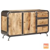 Mango Wood Sideboard with 140x40x80 cm