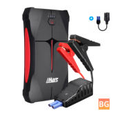 1000A Jump Starter Powerbank with LED Flashlight and USB Port