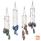Wind chimes with crystal ball - home decor
