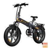 Folding Electric Bicycle - 25KM/H Speed, 80KM Mileage