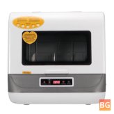 Electric Ultrasonic Dishwasher - High Temperature Sterilization Machine for Kitchen