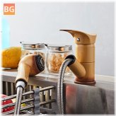 Painted Kitchen Mixer - Flexible - Hot and Cold - Tap Deck Mount