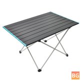 Table for Portable Picnic with Aluminum Alloy Frame and Self-Driving Mechanism