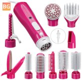 1-Step Hair Dryer with Comb and Straightener