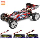 Wltoys RC Car 1/10 2.4G 4WD - Metal Chassis Vehicles