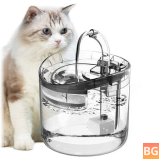 1.8L Cat Water Fountain Fountain for Dogs and Cats