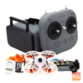 Emax EZ-Pilot Pro 80mm 3-inch FPV Racing Drone Transmitter/Transporter with 2 Goggles