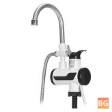 Instant Hot Water Faucet with LED Display for Bathroom and Kitchen