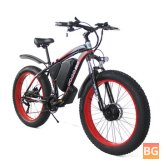 GOGOBEST GF700 17.5Ah 48V 500W*2 Electric Bicycle 26inch 110km Mileage Range Max Load