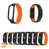 Magnetic Silicone Watch Band for Xiaomi Mi Band 6/5