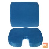 Home Car Seat Cushion for Lumbar Support and Office Chair Seat Pad