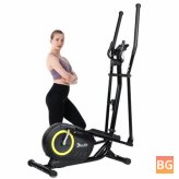 Magnetic Elliptical Trainer with 8 Resistance Levels and LCD Monitor
