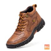 Soft and Comfortable Outdoor Ankle Boots for Men