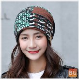 Printing Knit Cap for Women