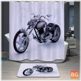 Waterproof Shower Curtain - 180x180CM