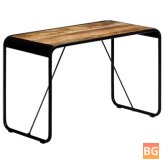 Mango Wood Dining Table with 118x60x76-inch Size