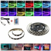 Waterproof RGB LED Strip Light with Remote for TV and PC Background Decoration