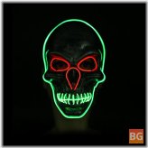 Halloween Mask with LED Lights