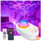 USB LED Starry Light - Galaxy Projector Music Lamps with Remote Control