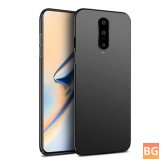 Hard PC Protective Case with Frosted Glass Screen Protector for OnePlus 7 PRO