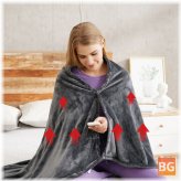 WOOTSHU Electric Heating Shawl Blanket