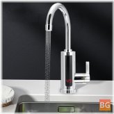 Hot Water Faucet with LED Lights and Electric Heater