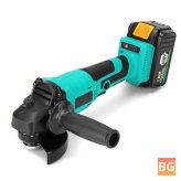 Brushless Angle Grinder with 1300W 10,000RPM and 16800mAh Li-Ion Battery