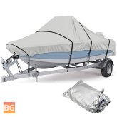 210D Oxford Boat Cover - Waterproof Trailerable Fish Speed Outdoor Yacht Cover