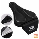 Breathable Reflective Bicycle Saddle Cover for Men & Women