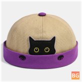 Banggood Design Men's Cotton Hat - Cats Pattern - Casual - Brimless - Landlord - Cap - Skull - Beanie - Hat