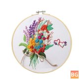 Cross Stitch Pattern Embroiderystarting kit - Craft Threads Tools Adult DIY Handmade Art Craft For Home Decoration