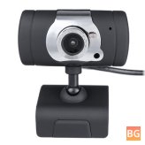 Pc Camera with Webcam and Microphone - 720P