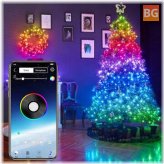 USB Fairy Lights with LED String Lights and Bluetooth APP - 32.8FT Hanging Curtain String Lights