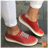 Hollow Out Breathable Flats for Women