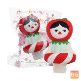 Happy Christmas With Squishy Toy - 13.5*8CM