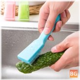 Magic Cleaning Brushes Silicone Dish Bowl Scouring Pad Pot Pan Clean Wash Brushes - Kitchen Cleaning Tool
