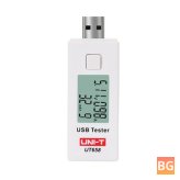Uni-T UT658 Digital Lcd Display Charger Tester with Current Voltage Capacity and Voltage Meter